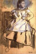 Edgar Degas Giulia Bellelli,Study for The Bellelli family oil